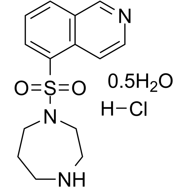 Fasudil HCl semihydrate 186694-02-0
